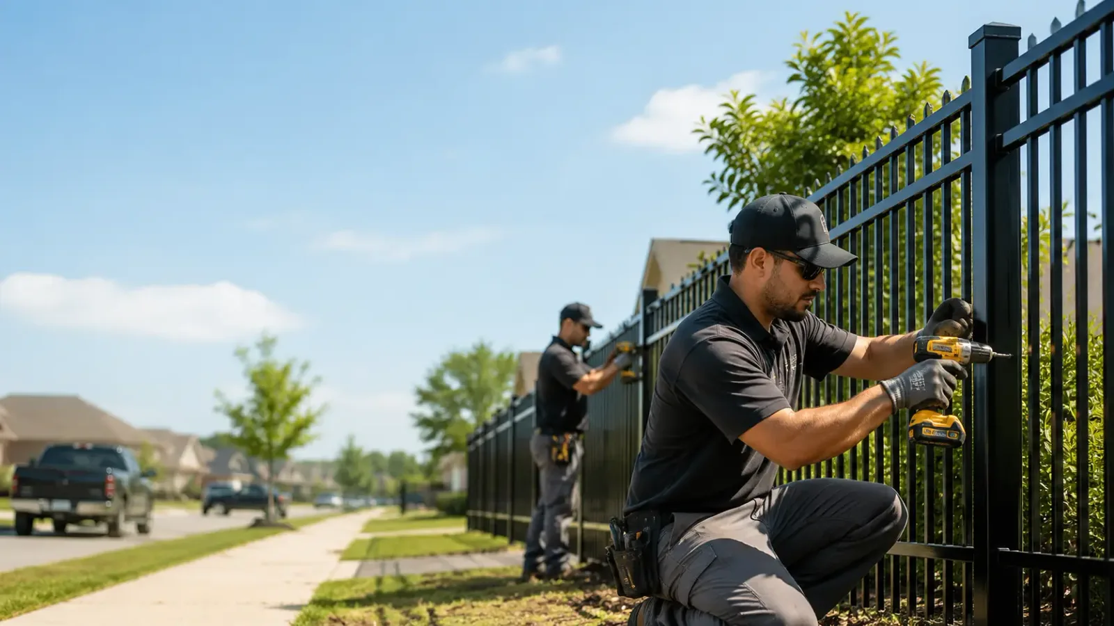 Metal Fence Installation in Moran, MI